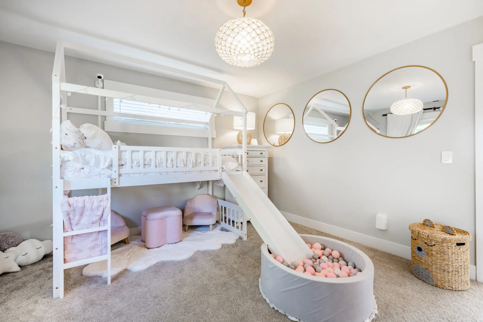 Kids' playroom — RenoDuck basement project in the GTA