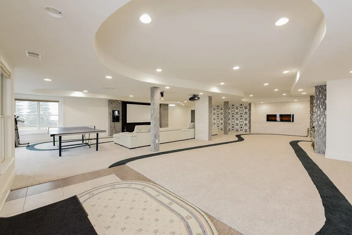 Luxury basement — RenoDuck basement project in the GTA